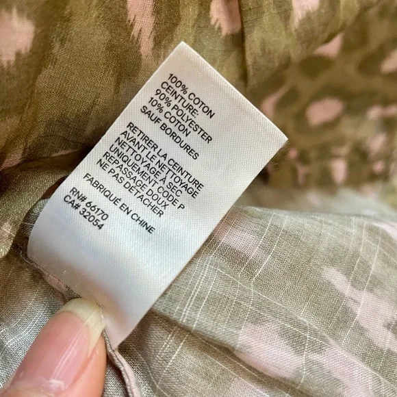 ZIMMERMANN Carnaby Belted Leopard-Print Cotton-Voile Mini Dress 0P 🐆 - Picture 6 of 11